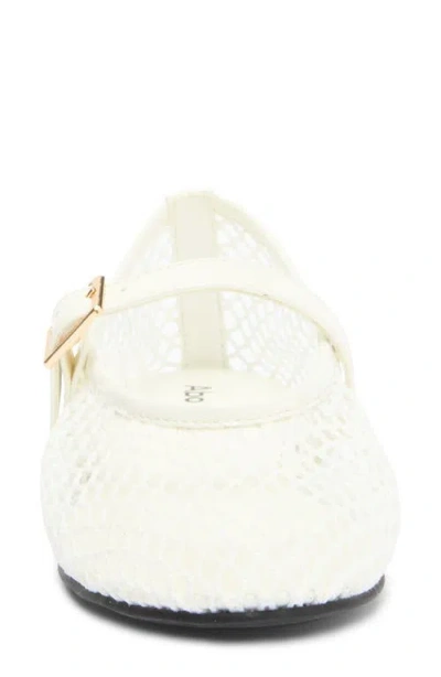 Abound Amari Mesh Ballet Flat In White
