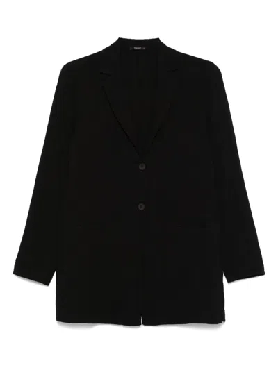 Transit Single-breasted Blazer In Black