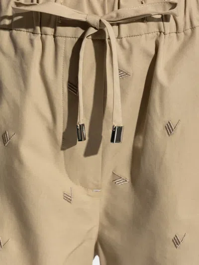 Attico Estate Meravigliosa Straight-leg Trousers In Neutral