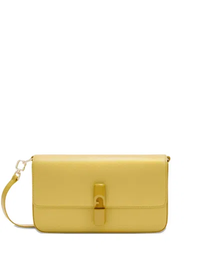 Furla Iride Cross Body Bag In Yellow