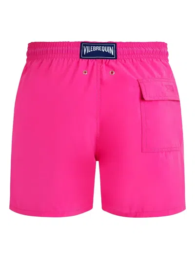 Vilebrequin Drawstring-waist Swim Shorts In Pink
