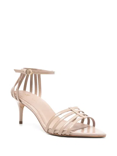 Carrano 65mm Leather Sandals In Neutral