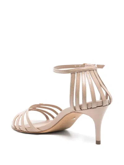 Carrano 65mm Leather Sandals In Neutral