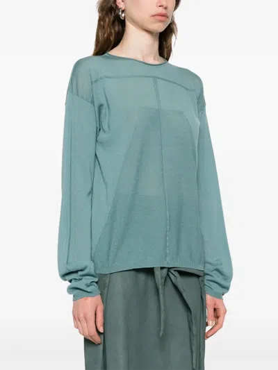 Rick Owens Pullover Aus Schurwolle