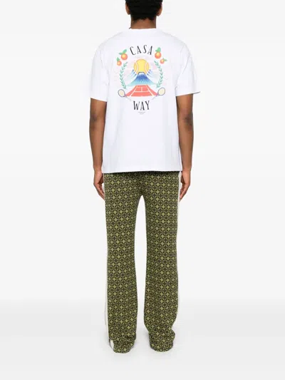 Casablanca Casa Way Mountain Printed T-shirt