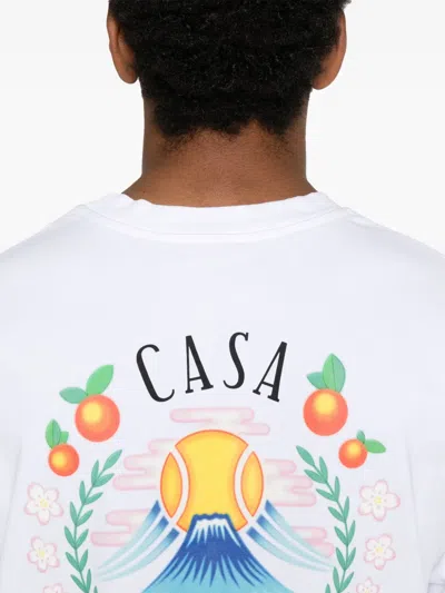Casablanca Casa Way Mountain Printed T-shirt