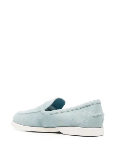 Le Silla Yacht Loafers In Blue