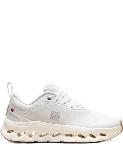 On X Loewe Cloudtilt 2 "all White" Sneakers In Multi