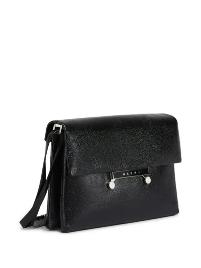 Marni Medium Envelope Bag In Black