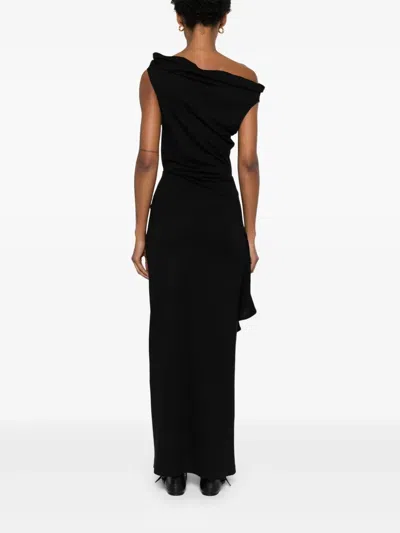 羊毛超长连衣裙