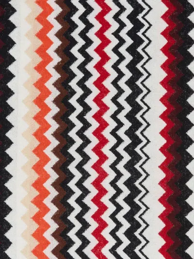 Missoni Best Zigzag-patterned Beach Towel In Multi