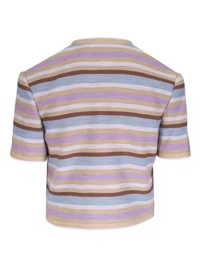 Veronica Beard Wyatt Jacket In Stone Khaki Multi