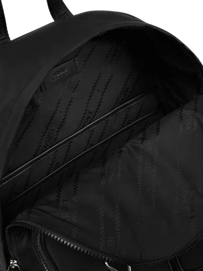 Versace La Medusa Backpack In Black