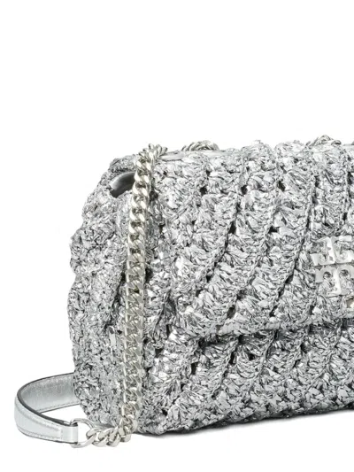 Tory Burch Kira Metallic Chevron Convertible Shoulder Bag