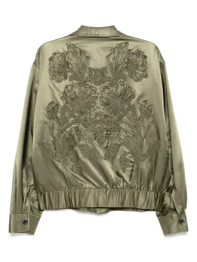 Taakk Button-up Bomber Jacket