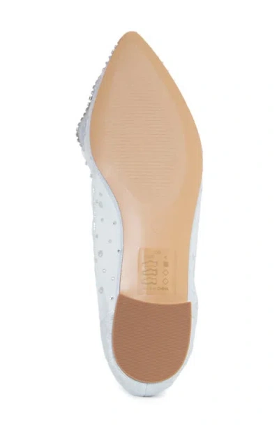 Lauren Lorraine Cool Embellished Pointed Toe Flat