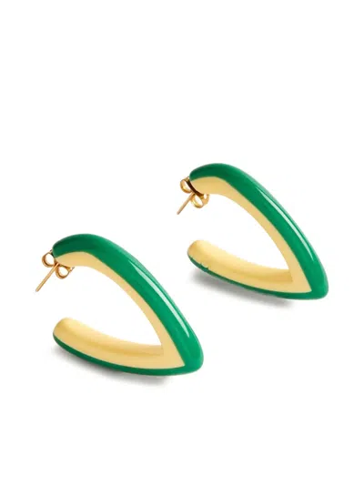 La Doublej Dew Earrings Bicolor Mini