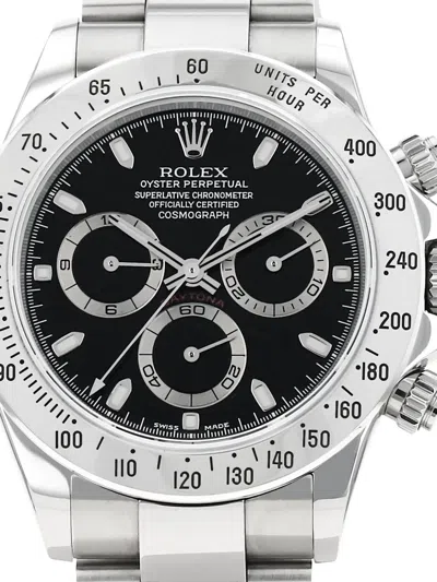 Pre-owned Rolex 2000s Daytona Automatique 40mm In Black