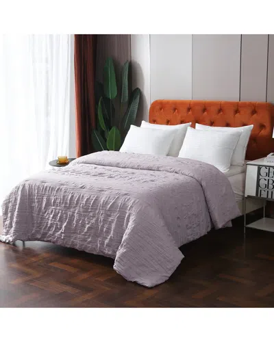 St. James Home Crinkled Down Alternative Blanket