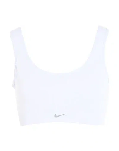 Nike Woman Top Lilac Size L Nylon, Elastane, Polypropylene, Polyamide