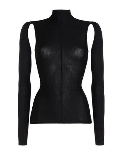 Khaite Woman Turtleneck Black Size L Virgin Wool