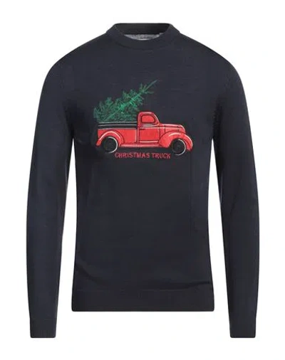 Only & Sons Man Sweater Navy Size Xl Acrylic