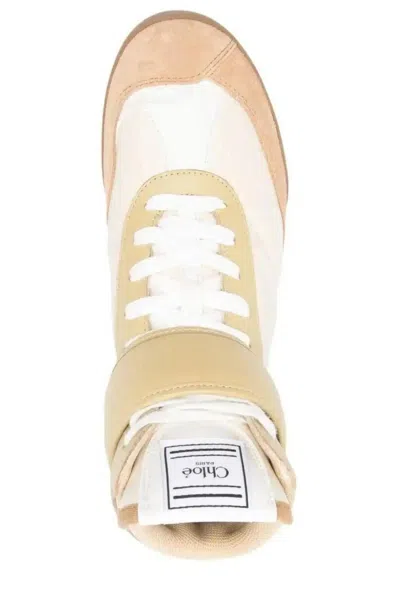 Chloé Chloè Kick Leather Sneakers