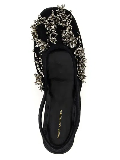 Dries Van Noten Beaded Slingback With Embellished Open Back