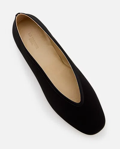 Le Monde Beryl Suede Pointed Toe Flat Sole Ballerina Shoes