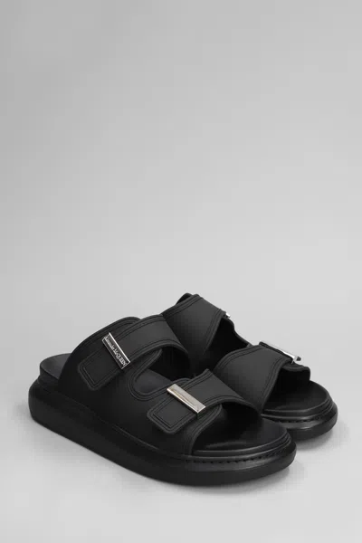 Alexander Mcqueen Alexander Mc Queen Hybrid Sandals In Black
