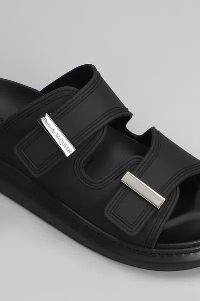 Alexander Mcqueen Alexander Mc Queen Hybrid Sandals In Black