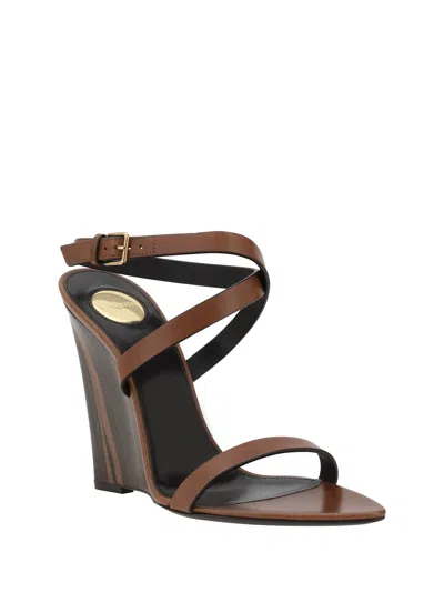 Saint Laurent Gippy Heeled Sandals