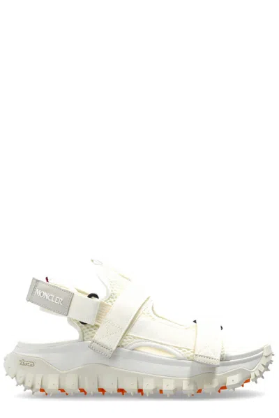 Moncler Trailgrip Vela Sandals In White