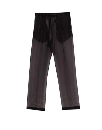 Khaite Trenton Pants In Black