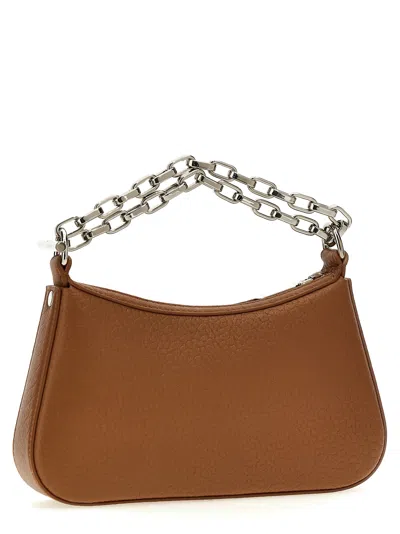 Alexander Mcqueen Mcqueen T-bar Mini Handbag In Brown