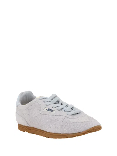 Autry Windspin Low Suede Sneakers With Ultra-flat Sole