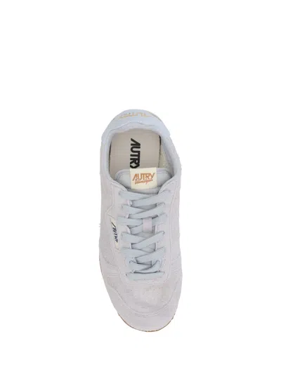 Autry Windspin Low Suede Sneakers With Ultra-flat Sole