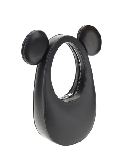 Coperni Mickey Mini Swipe Purse In Black