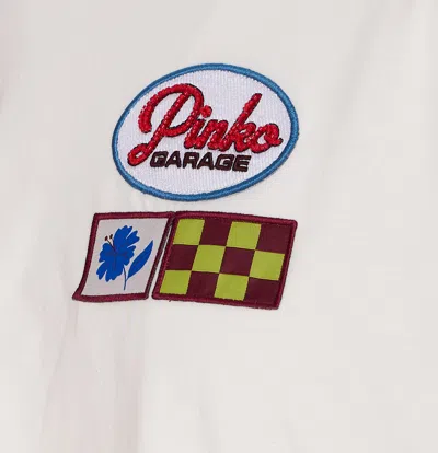 Pinko Short Sleeve T-shirt With Colorful Patches