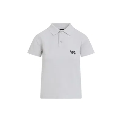 Balenciaga Logoed Polo Shirt In White