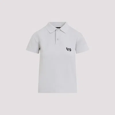 Balenciaga Logoed Polo Shirt In White