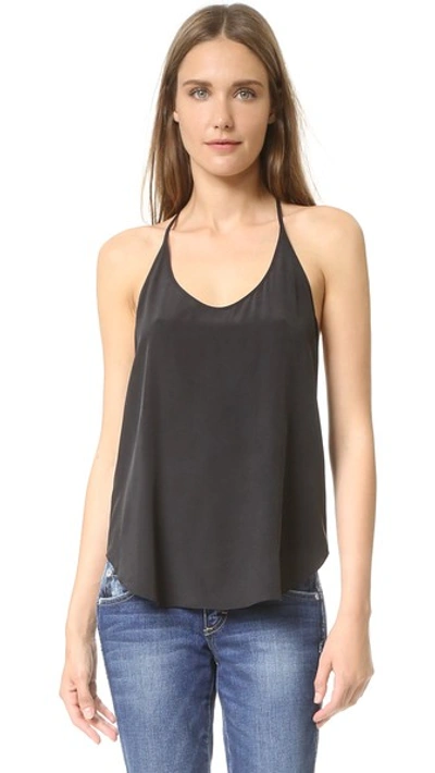 L Agence Mary Jane Tank In Black