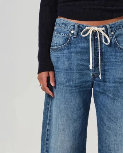 Citizen Of Humanity Brynn Drawstring Trouser Atlantis