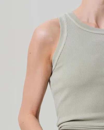 Citizen Of Humanity Isabel Rib Tank Matcha