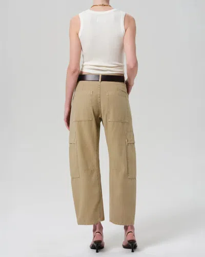 Citizen Of Humanity Marcelle Low Sung Cargo In Sateen