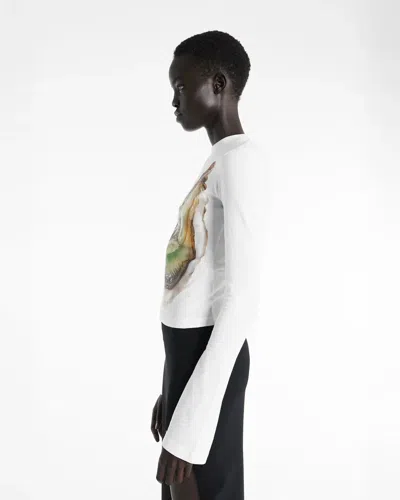 A.w.a.k.e. Oyster Graphic Long Sleeve Tee