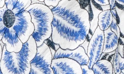 Adelyn Rae Bruan Fit & Flare Minidress In Blue