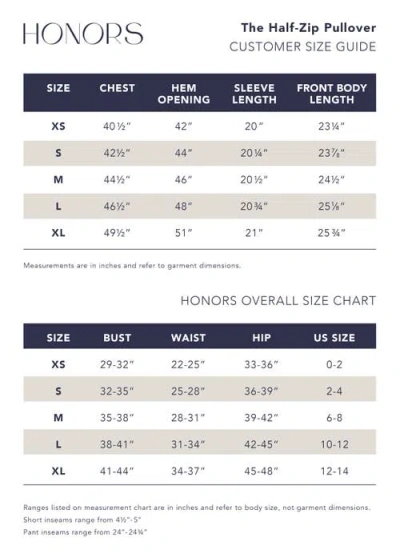 Honors The Half-zip Pullover