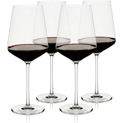Viski Reserve Liminal Universal Wine Glasses Set Of 4