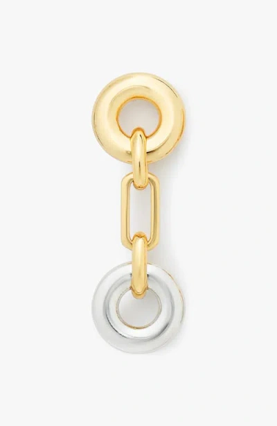 Kate Spade New York Mixed Metallic Linear Drop Earrings